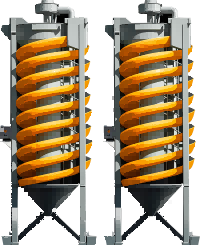 WSHT-SC Spiral Chute Concentrator