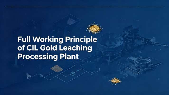 Full Working Principle of CIL Gold Leaching Processing Plant