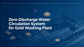 Zero-Discharge Water Circulation System for Gold Washing Plant