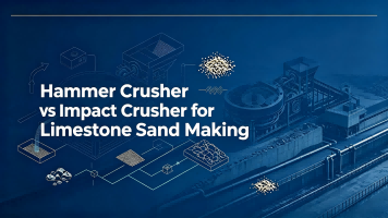 Hammer Crusher vs Impact Crusher for Limestone Sand Making