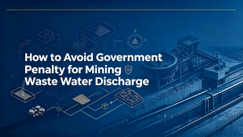How to Avoid Government Penalty for Mining Waste Water Discharge