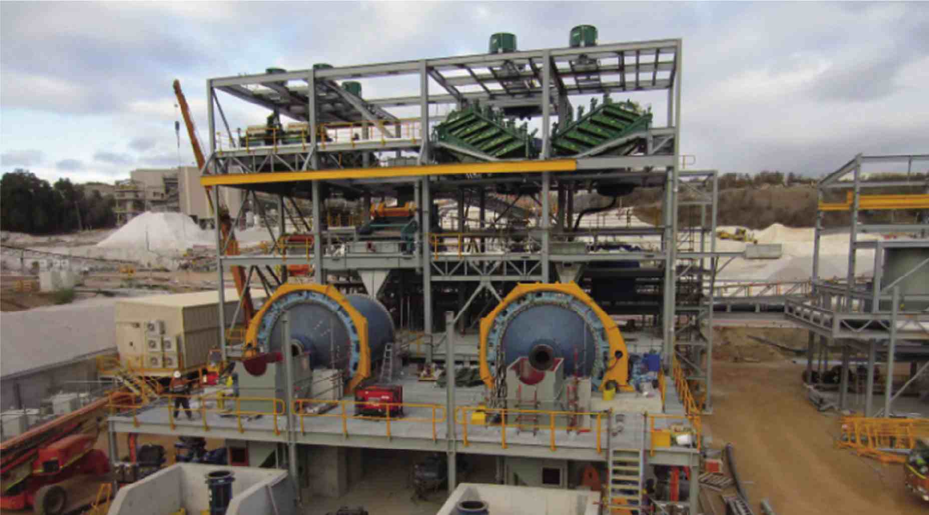 Zimbabwe Kraton Ball Milling Processing Line
